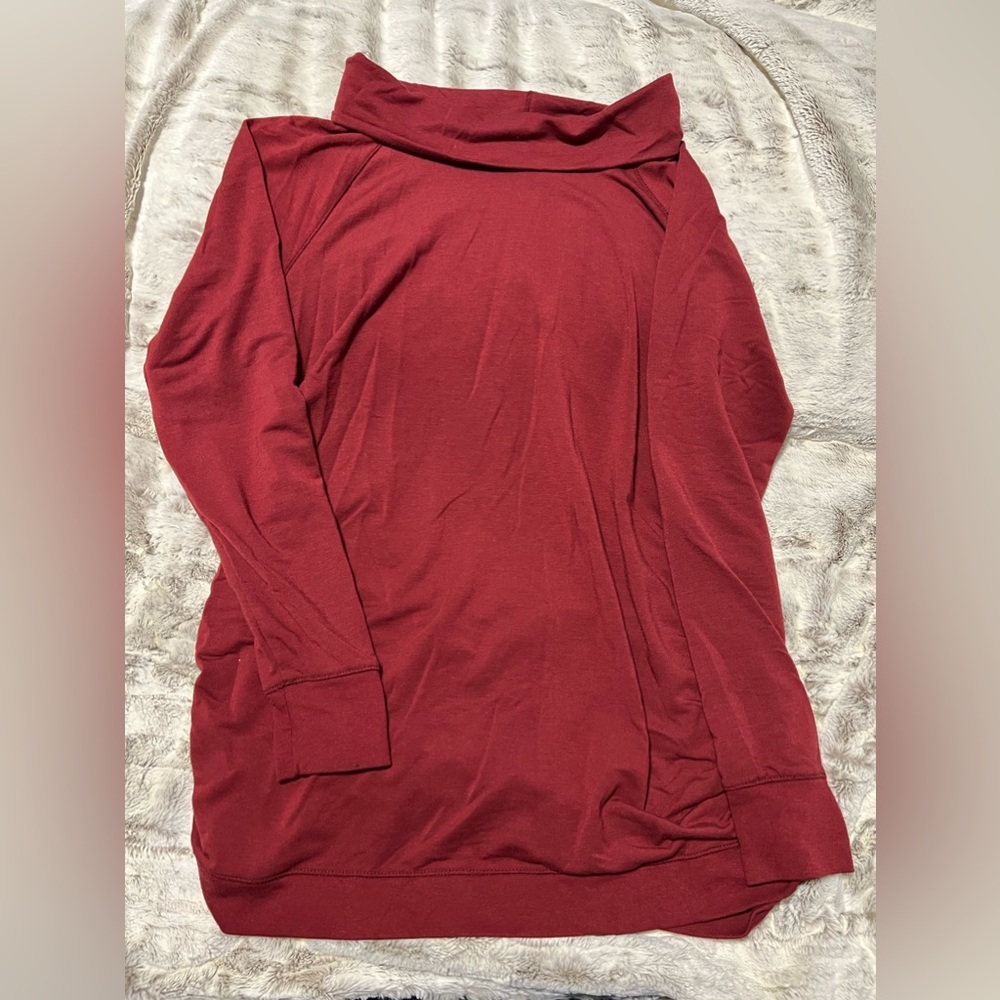 Isabel maternity cowel neck sweater